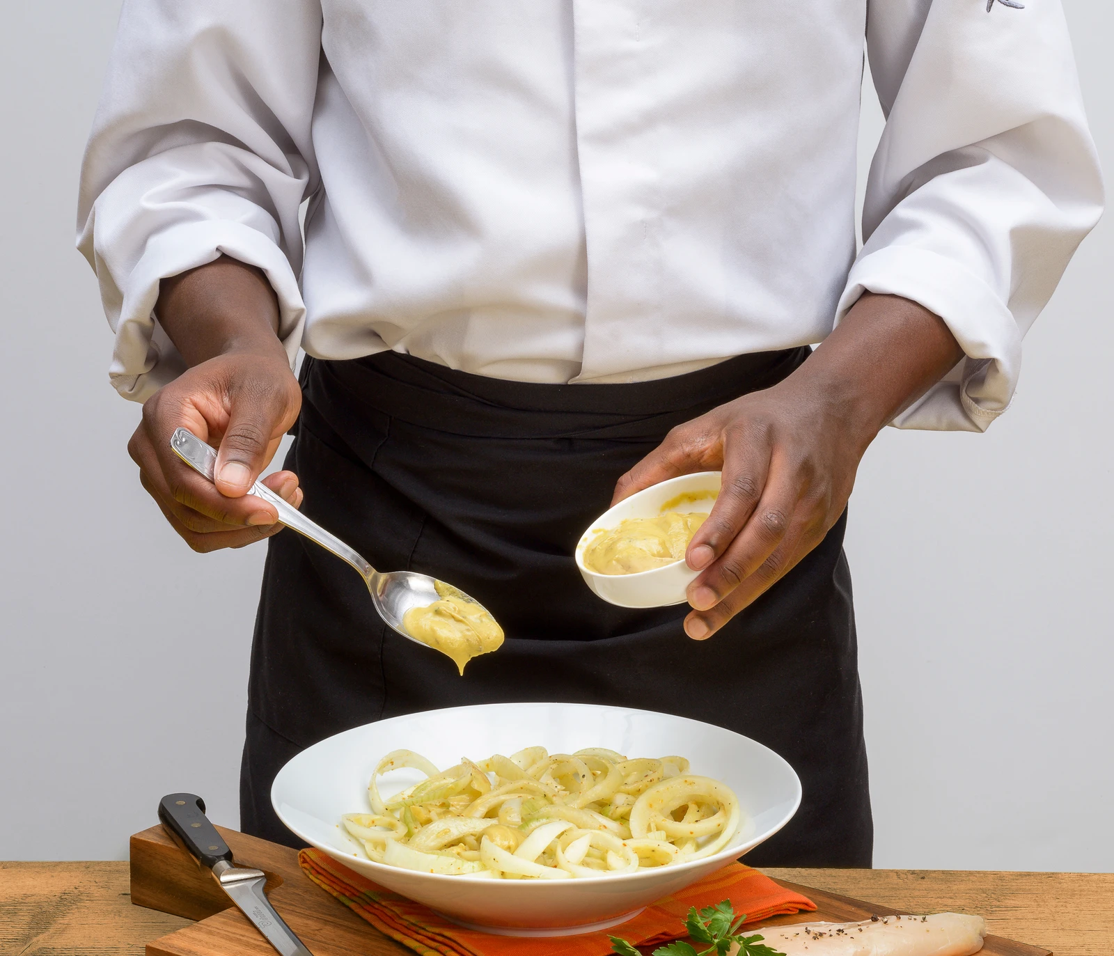 Préparation minutieuse du Yassa